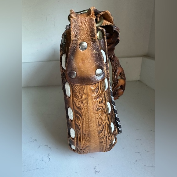 Vintage‎ Miss Tony Lama leather western Diana bag - Picture 10 of 15